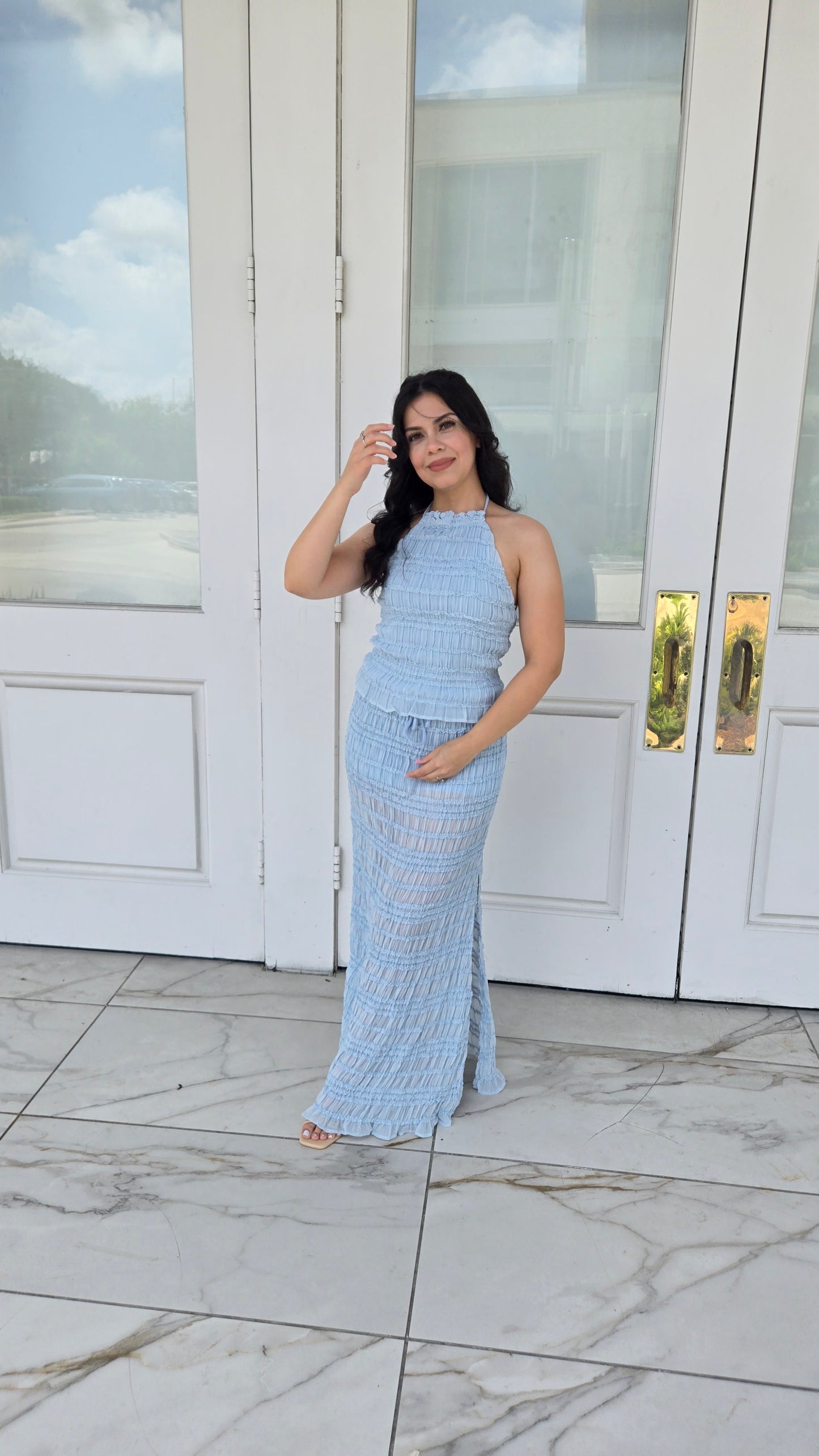 Butterfly Skies Maxi Set
