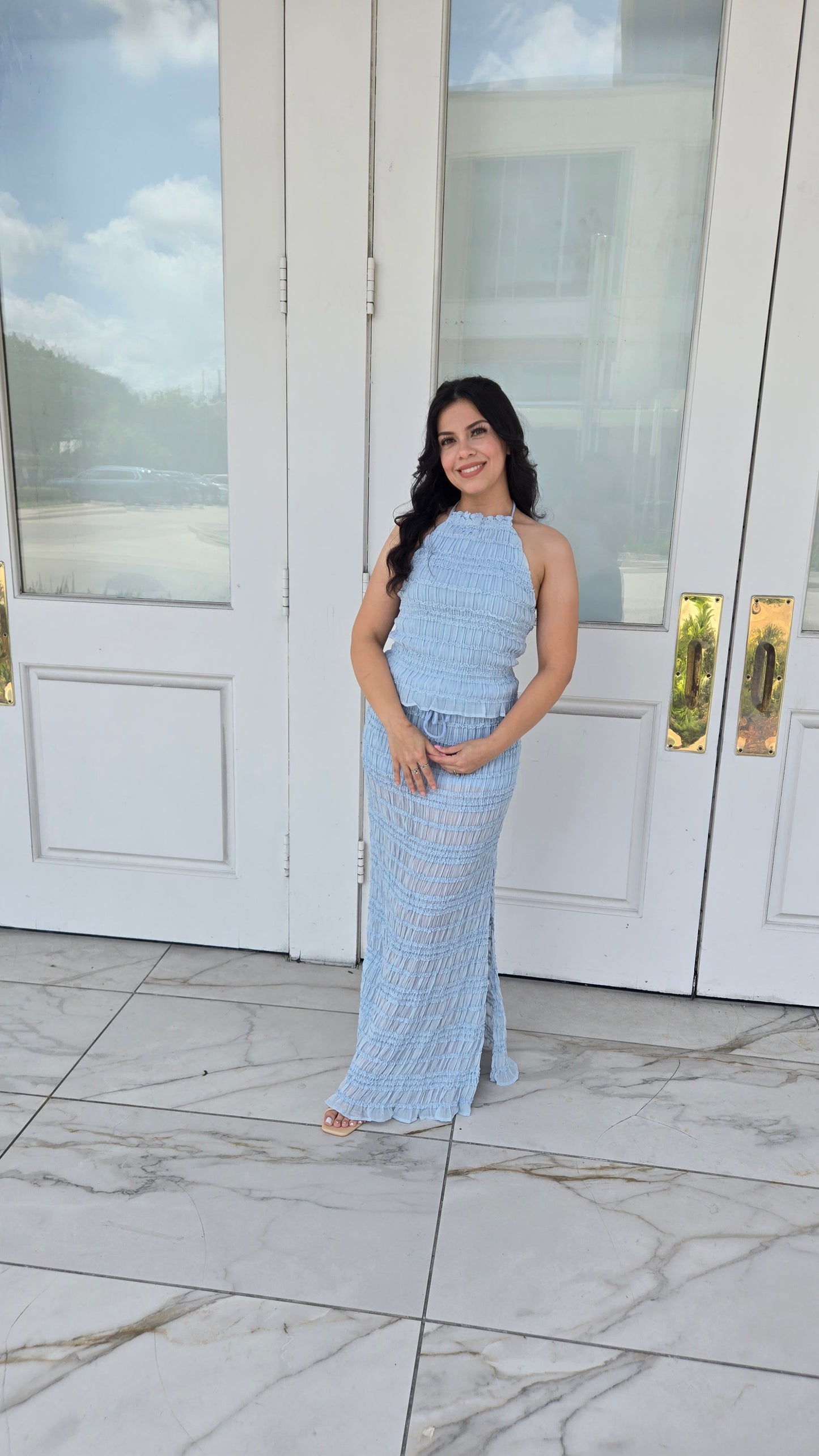 Butterfly Skies Maxi Set