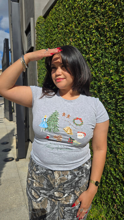 Santa Baby Tee 🎄